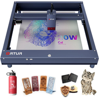ORTUR Laser Master H10 20000mW Laser Engraver Laser Class 4 with 40L Air Assist Engraving Machine for Wood Metal Acrylic Leather