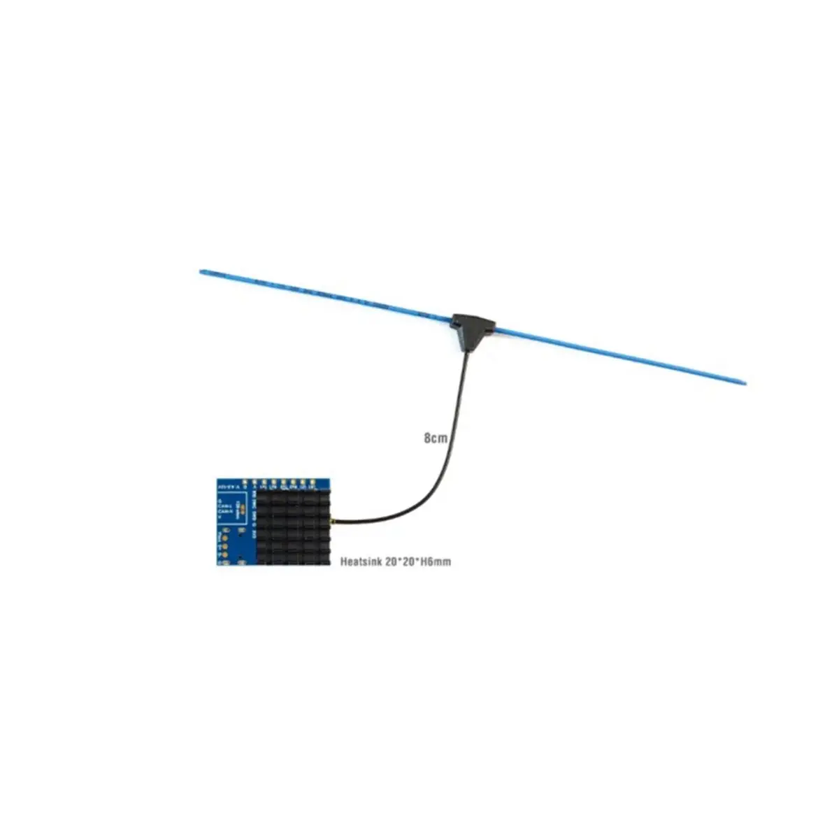 MR900-30C Receiver Module MLRS MAVLink 900M CAN Receiver for RC FPV Drone