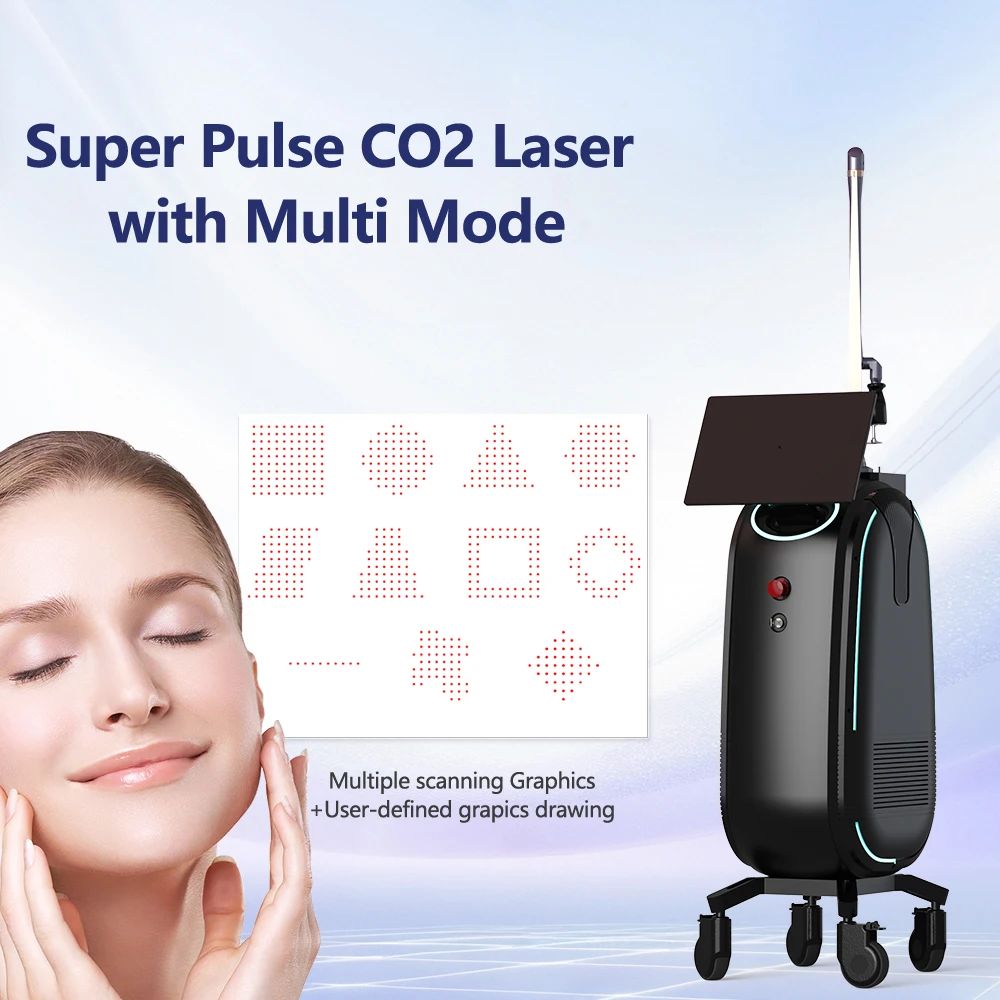 10600nm Fractional CO2 Laser Machine Skin Resurfacing System With USFDA 510K Dermatology Equipment