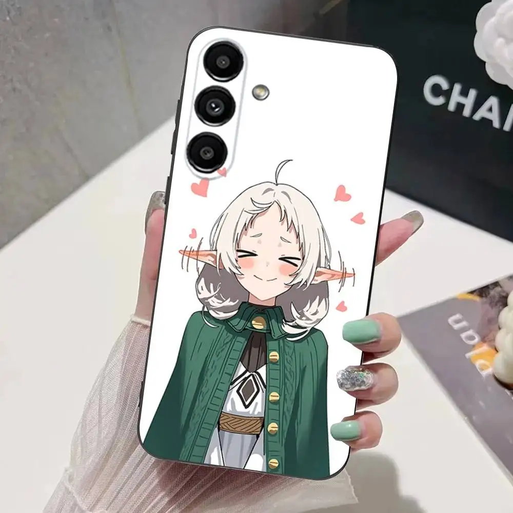 حافظة هاتف Mushoku Tensei التناسخ العاطلين عن العمل لهاتف سامسونج S 25,24,23,22,30,21,10,9,Ultra,Plus,Lite,FE,4,5G حافظة ناعمة سوداء