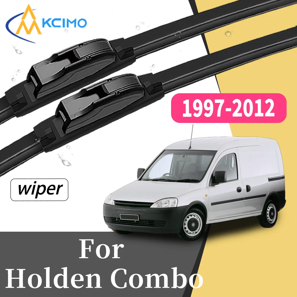 

Streak-Free Silent Wiping 2Pcs Front Windscreen Wiper Blades For Holden Combo 1997-2012 Windshield Car Exterior Accessory