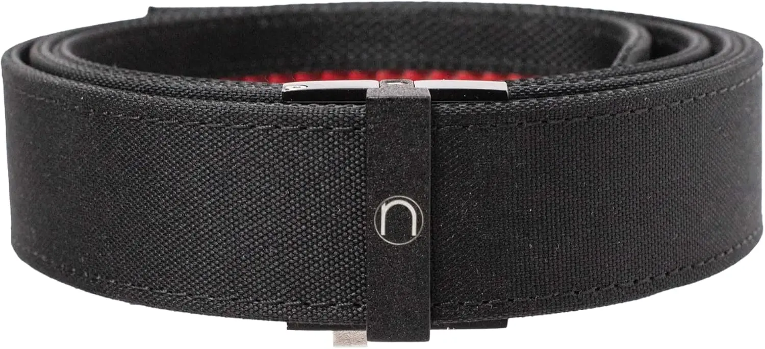 Tactical EDC Ratchet Belt for Men  Adjustable No-Hole Gun Belt  1.5" Wide