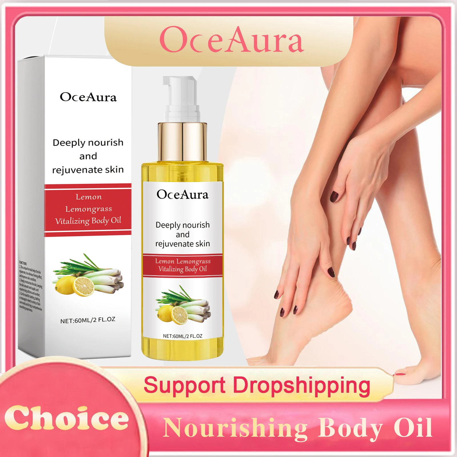 

Rejuvenating Body Oil Moisturizing Firming Smooth Whitening Improving Dry Dullness Soft Long Lasting Hydration Soothing Body Oil