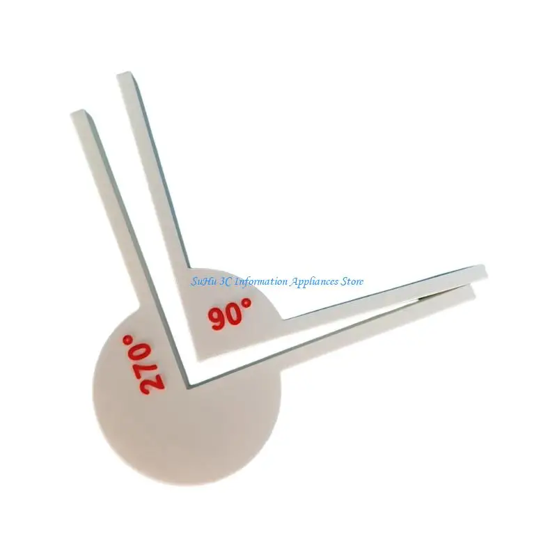 Angolo professionale Misurazione del righello multiunzionale Strumento calibro angolo angolo angolo matematica per