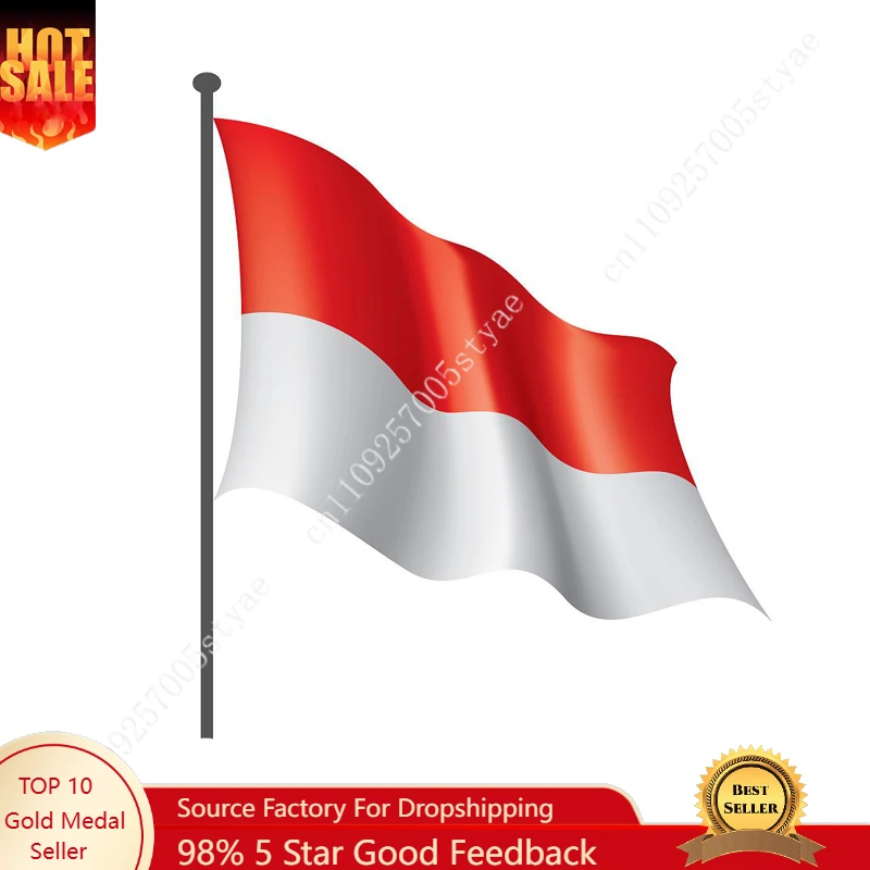 

Indonesia Flag National Flags Wall Decoration Sign Banner Poster for Outdoor Indoor 90x150cm Republic of Indonesia
