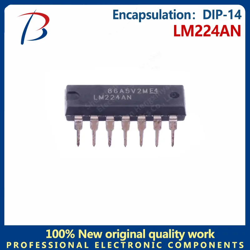 5 Stück LM224AN-Paket DIP-14 In-Line-Operationsverstärker-Chip