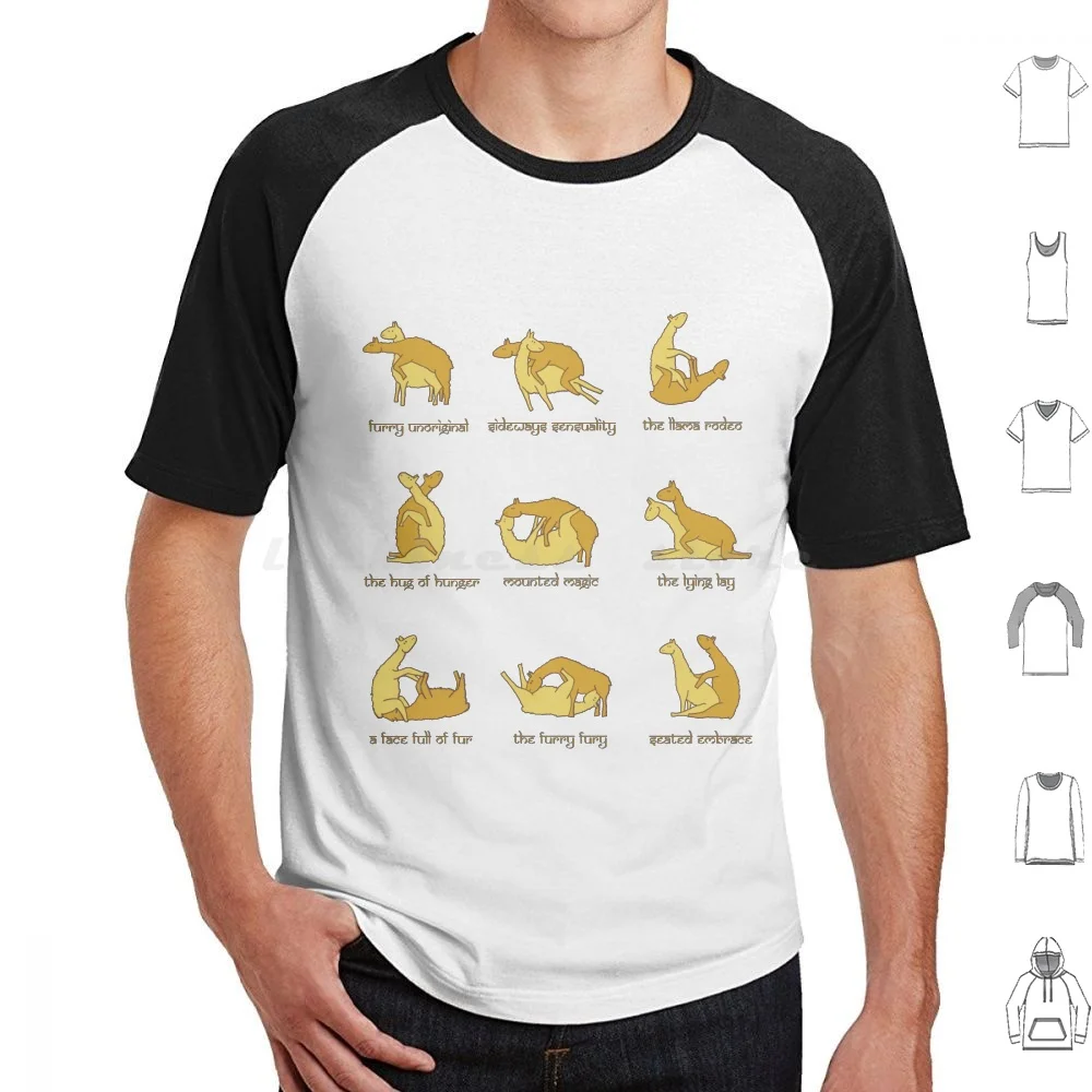 The Llama Sutra T Shirt Men Women Kids 6xl Yellow Llama Sutra Karma Sutra