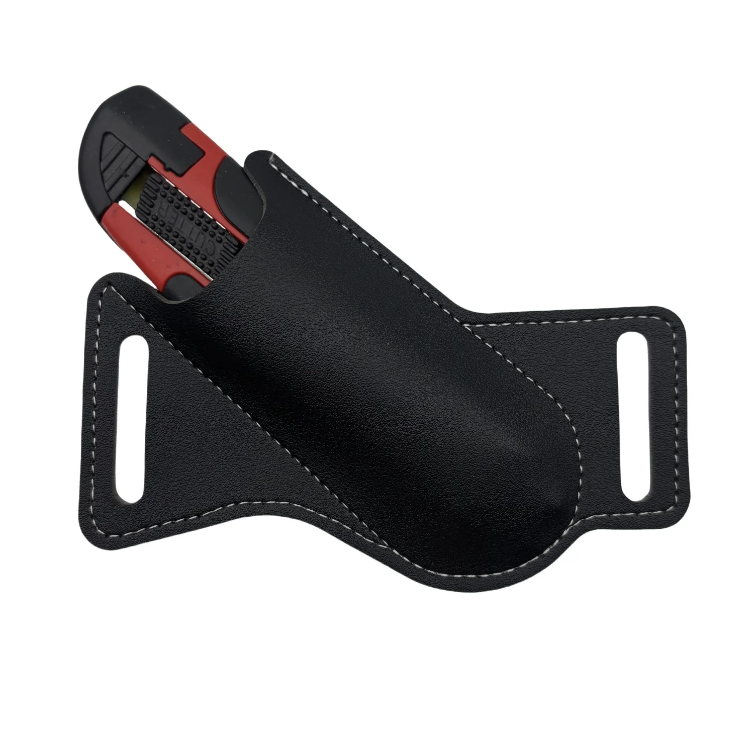1PCS Black/Brown Anti-scratch Storage Sheath Folding Flick Knife Waist Belt Clip Holder Pocket Knives Pack Tools for Camping view 5