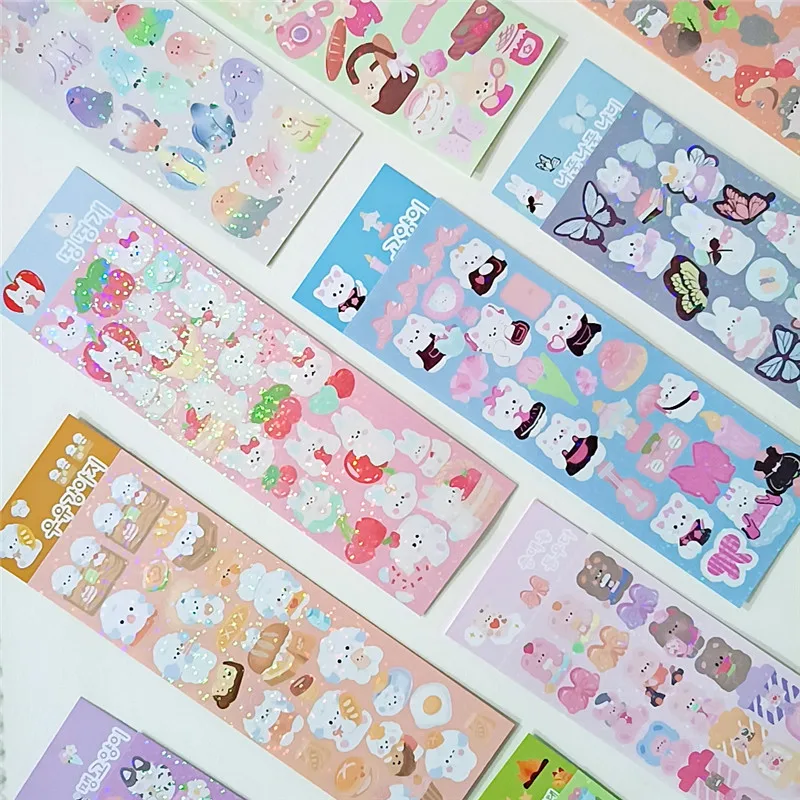 Goo Plate Hand Account Sticker Pvc Cute Home Pet Collection Series Small Sticker Korean Goo Ka Diy Material