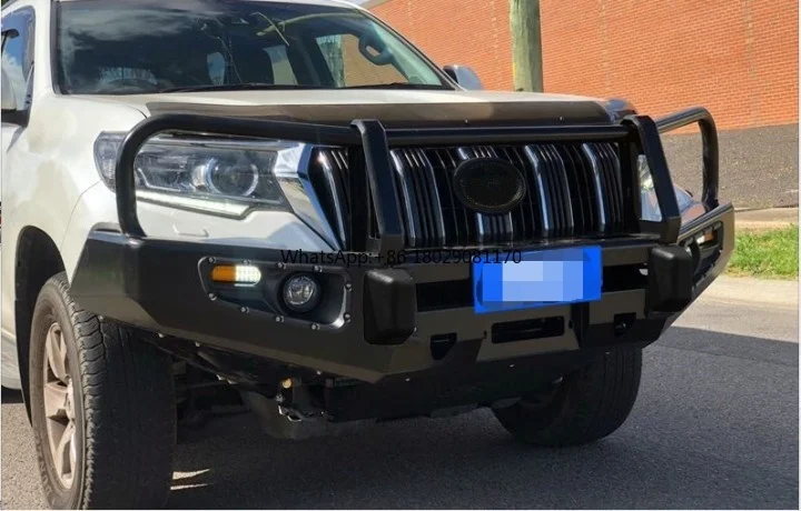 New Style 4x4 Off-Road Car Accessories Steel Front Bull Bumper For Toyota 2010+ Land Cruiser Prado LC150