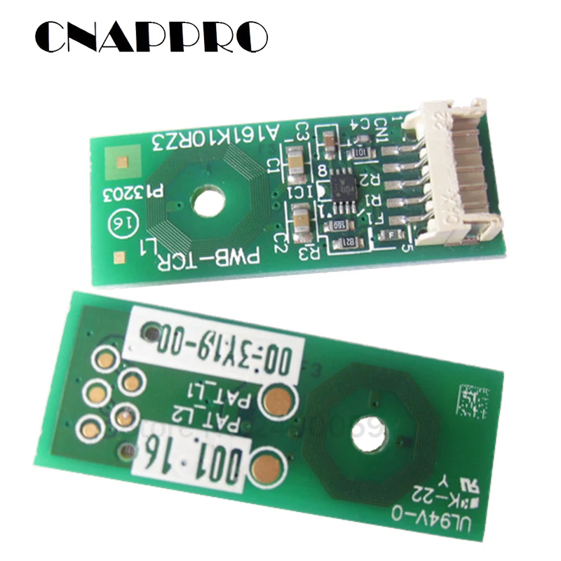 4PCS DV-619 DV619 Developer Unit Chip For Konica Minolta Bizhub C458 C558 C658 DV-619K DV-619C DV-619M DV-619Y Developer Chips
