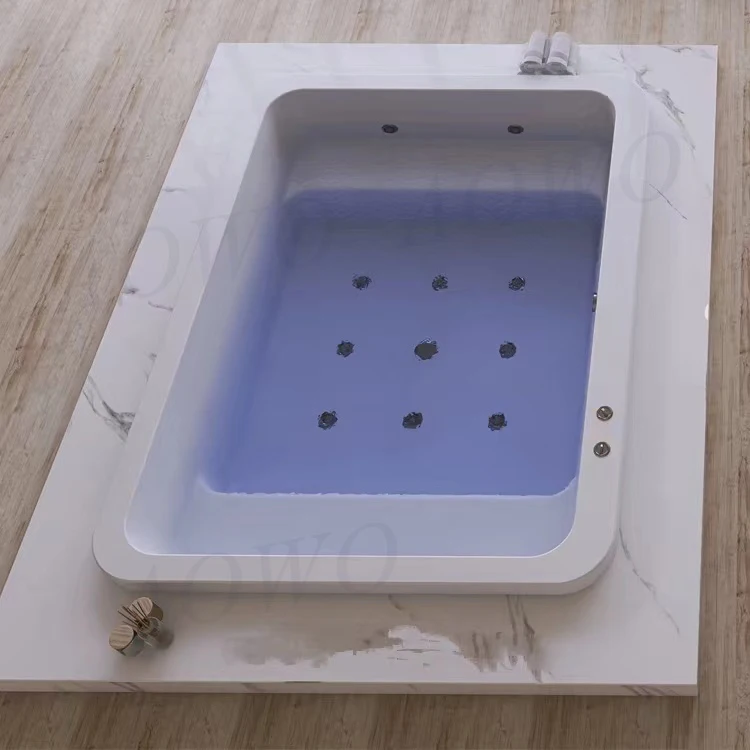 حوض استحمام Aowo Yacuzzi مع تلفزيون مدمج في Vasca Idromassaggio قطرة في حوض الاستحمام 3 4 أشخاص Jacozy W Alk في حوض الاستحمام كومبو #2
