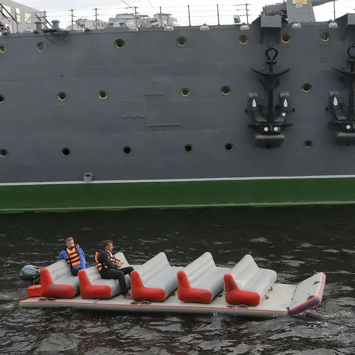 Factory direct outdoor winter fun inflatable sled sled paddle board with adult children sofa