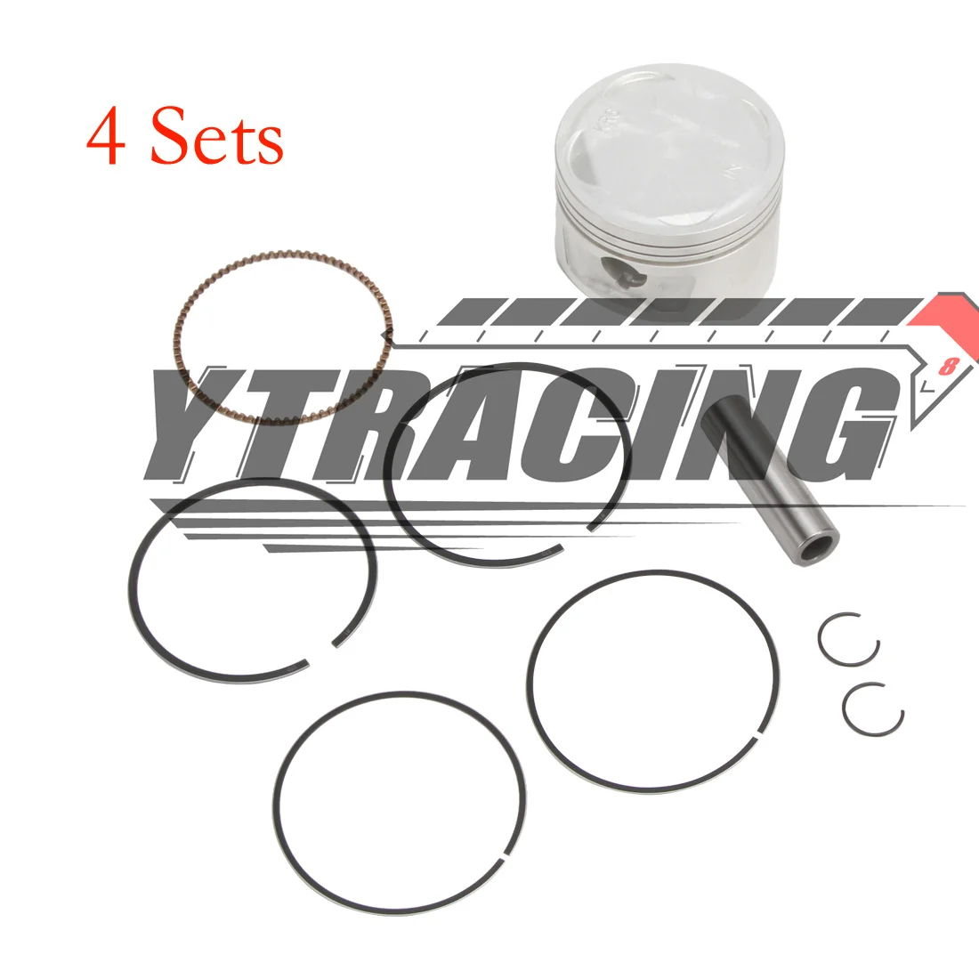 Engine Cylinder Piston Rings Rebuild Kit For HONDA XL250R 1984-1987 XR250R 1984-1985 XLR250 MD16 1985 13101-KR6-003