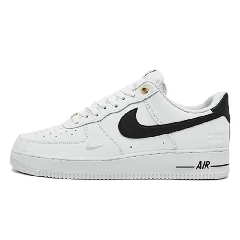 Nike-Air Force 1 Low 07 chaussures de skateboard, baskets unisexes, beige, vert, pour hommes et femmes