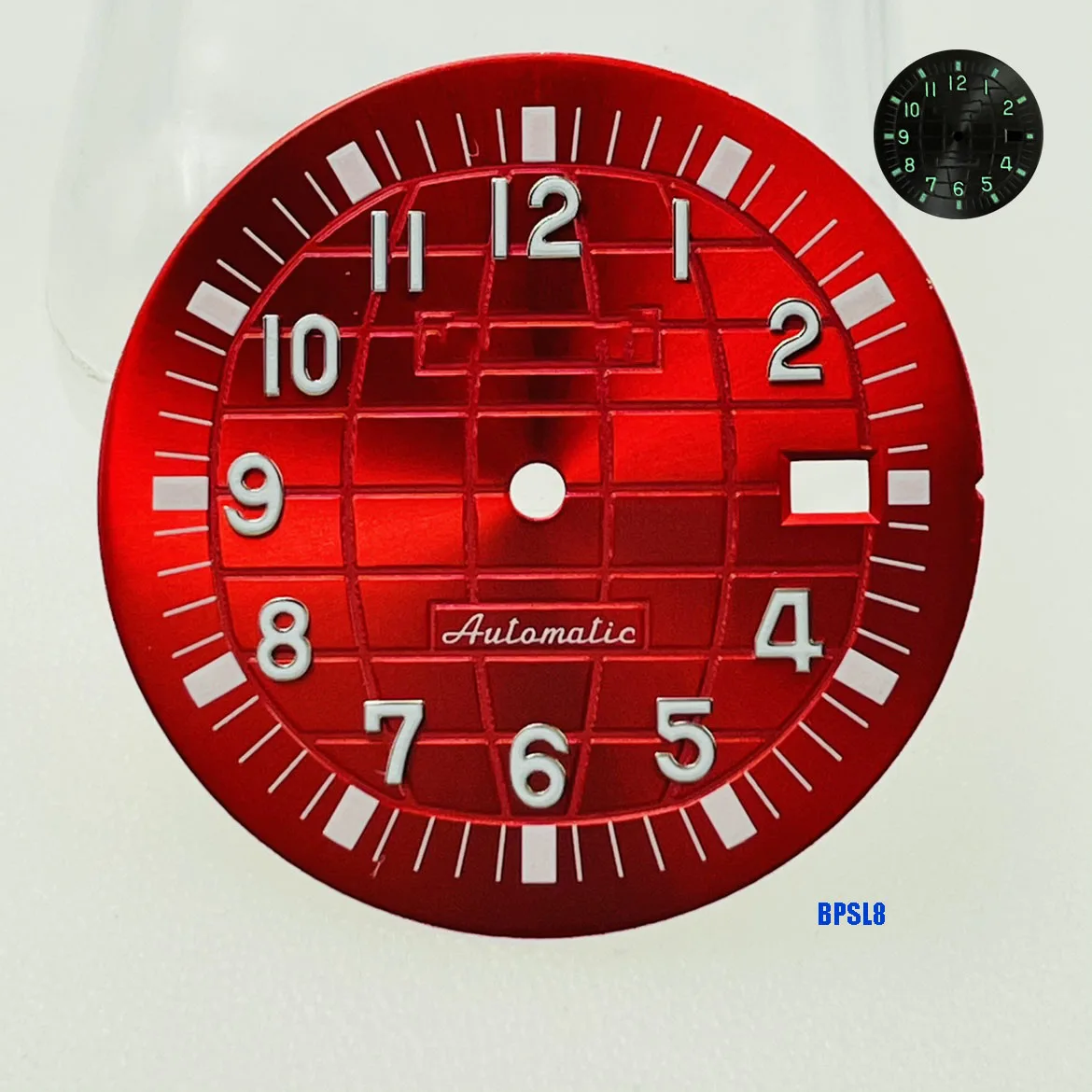 Hot Sale 32mm S Dial Yellow Green S Dial Watch S Logo Dial NH35 NH36 Movement Modified 32mm S Dials Watches Accessories view 5