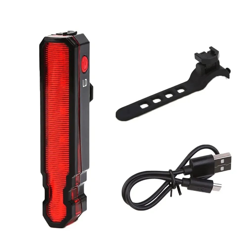 

Laser Spider Pattern Bicycle Taillight, Rechargeable LED Warning Light, High Visibility Safety Gear for Outdoor Night Cycling