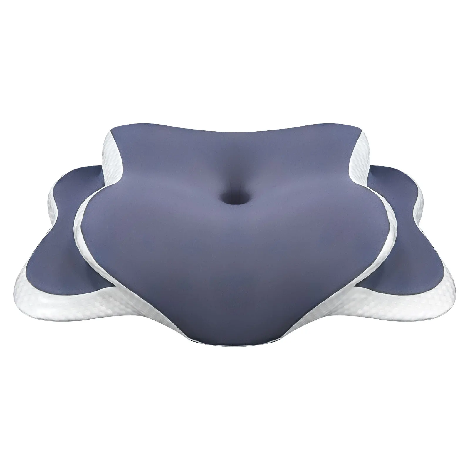 Traagschuimkussen Cervicaal kussen Nekpijnverlichting Contour Ergonomische orthopedische neksteun voor zijkant Rug Maag Sleeper Gift