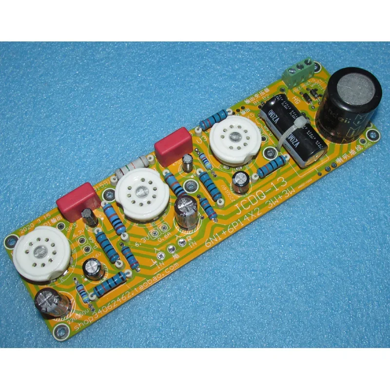 3w*2 6p14 Vacuum Tube Amplifier Board Low Noise 2-channel Stereo Power Amplifier Board Diy Audio