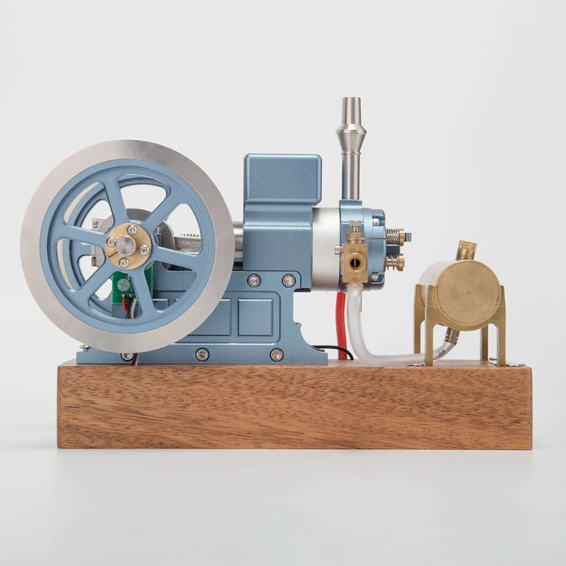

Engine Model All Metal Solid Wood Base Internal Combustion Engine Model Suitable for DIY Physics Experiment Toys