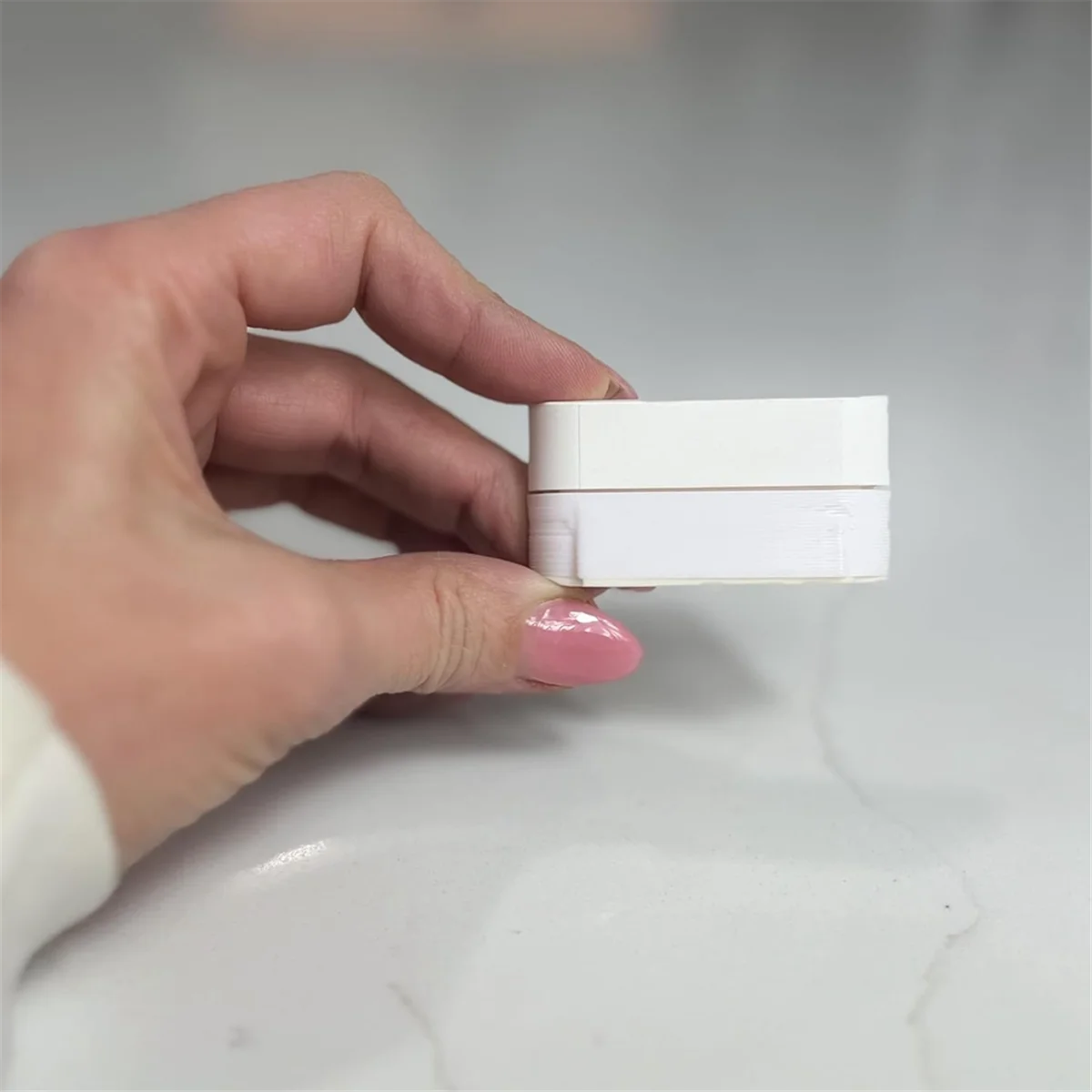 ABJZ Riser magnetico da 1/4 di pollice, confezione da 5 supporti per qualsiasi porta, finestra e ingresso, sensore ad anello/magnete non incluso