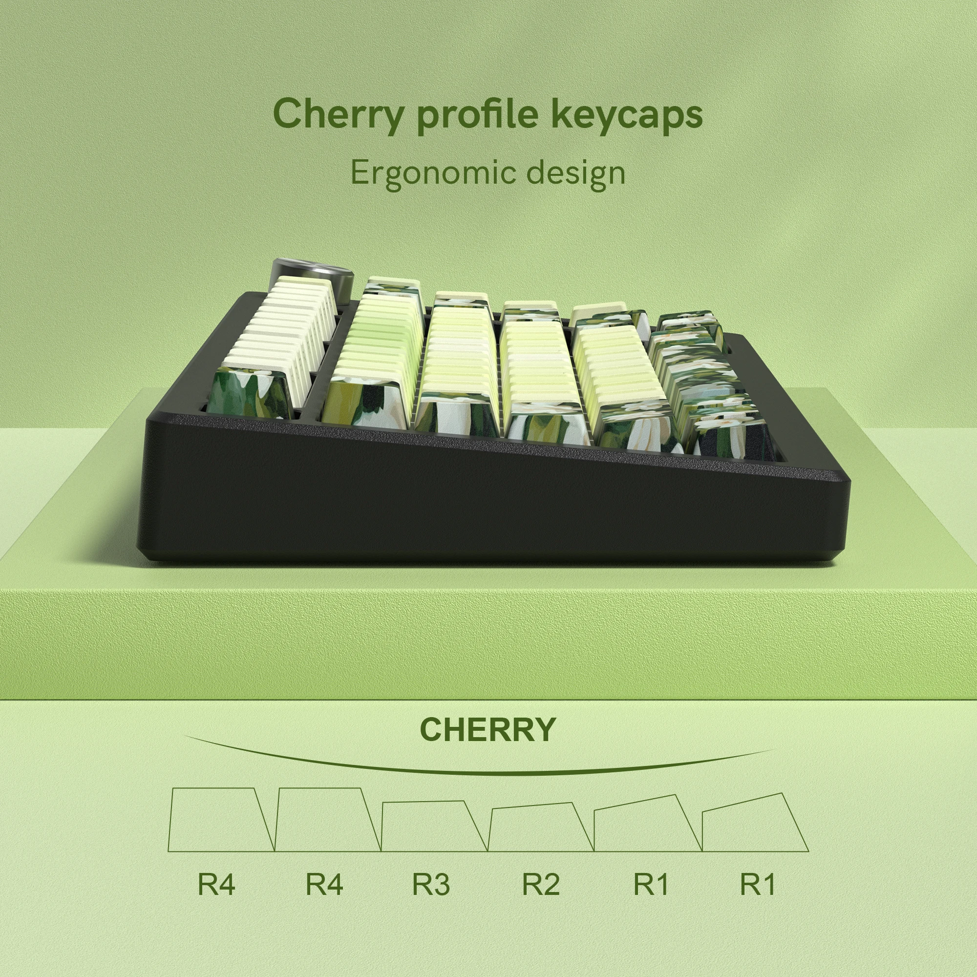 129 klawiszy boczne połysk przez Gardenia PBT Keycap profil wiśniowy nakładki na klawisze Dye-Sub Cherry przełączniki MX dla klawiatury mechanicznej dla graczy