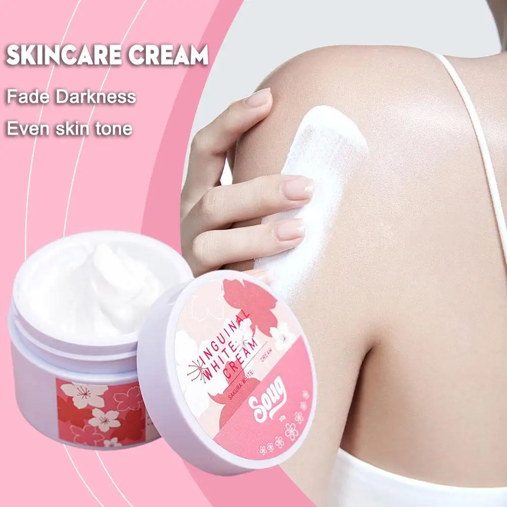 Body Whitening Cream Onderarm Knie Elleboog Bil Private Delen Bleken Zwarte Vlekken Verhelderen Gladde Huidverzorging 30G