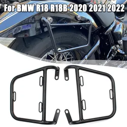 Motorcycle Rear Luggage Bag Rail Support Guardrail For BMW R18 R18B 2020 2021 2022 Accessories Fashion Side Bags Frame Black