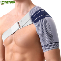 Shoulder Brace - Adjustable Support Sleeve for Torn Rotator Cuff, AShoulder Stability & Compression - Left or Right, Men & Women