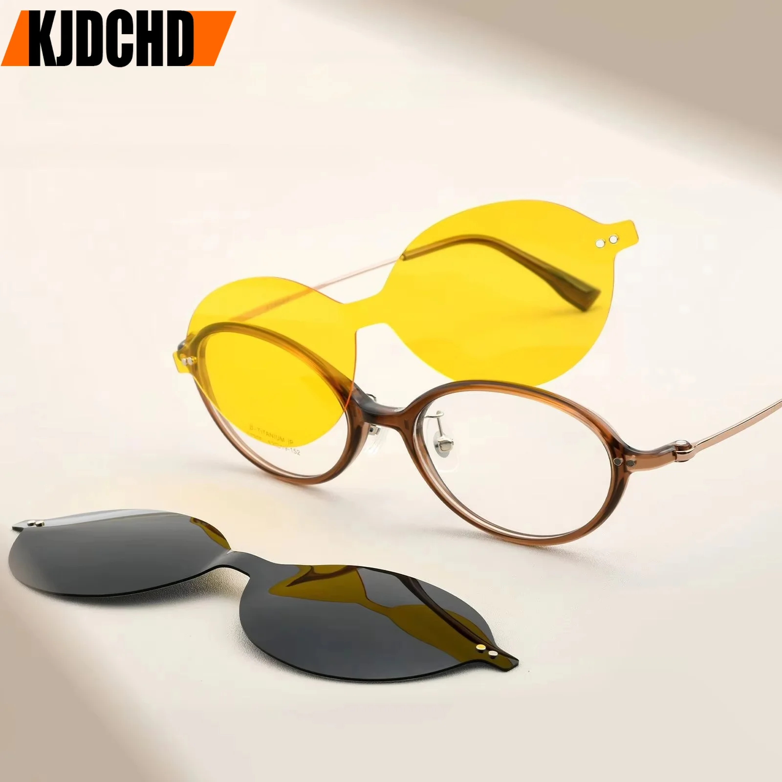 kjdchd-retro-oval-women-polarized-magnetic-clip-glasses-ultra-light-tr90-pure-titanium-trendy-fashion-uv400-eyeglasses-frame