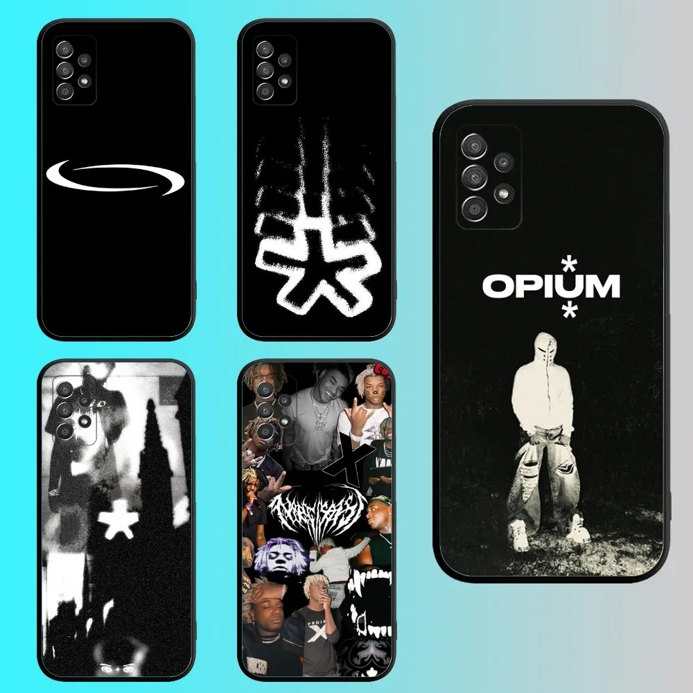 

Opium Rapper Ken Carson Phone Case For Samsung S 25,24,21,22,23,30,20,Ultra,Plus,Fe,Lite,Note,10,9,5G Black Soft