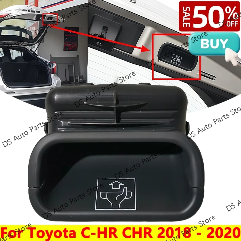 Per Toyota C-HR CHR 2018 2019 2020 Auto Baule Posteriore Interruttore Maniglia Posteriore Coda Paraurti Maniglie 1PC