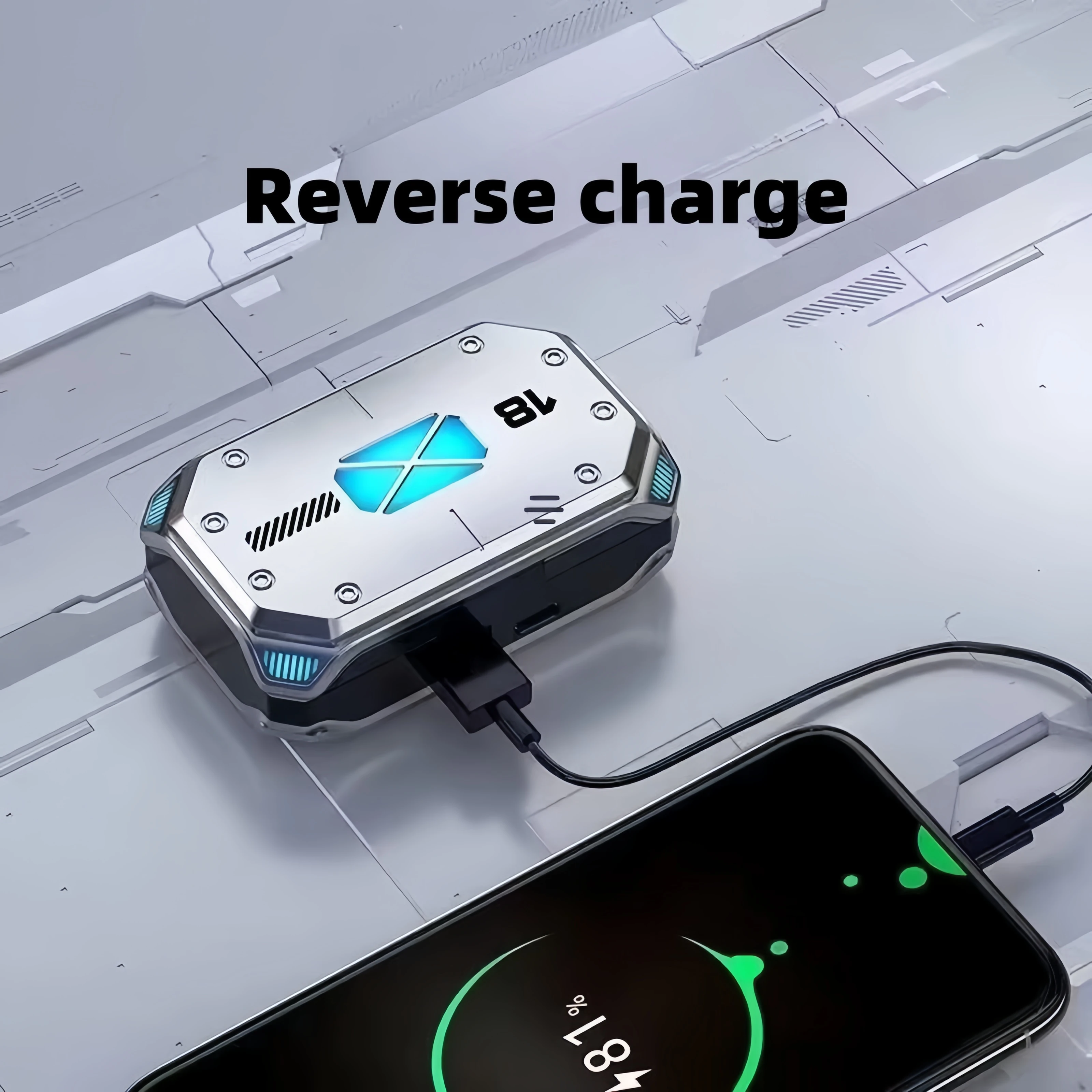 M41 블랙 무선 헤드폰 노이즈 감소 이어폰 5.3 BT 핸즈프리 하이파이 스테레오 스포츠 헤드셋 게이밍 인이어 이어버드