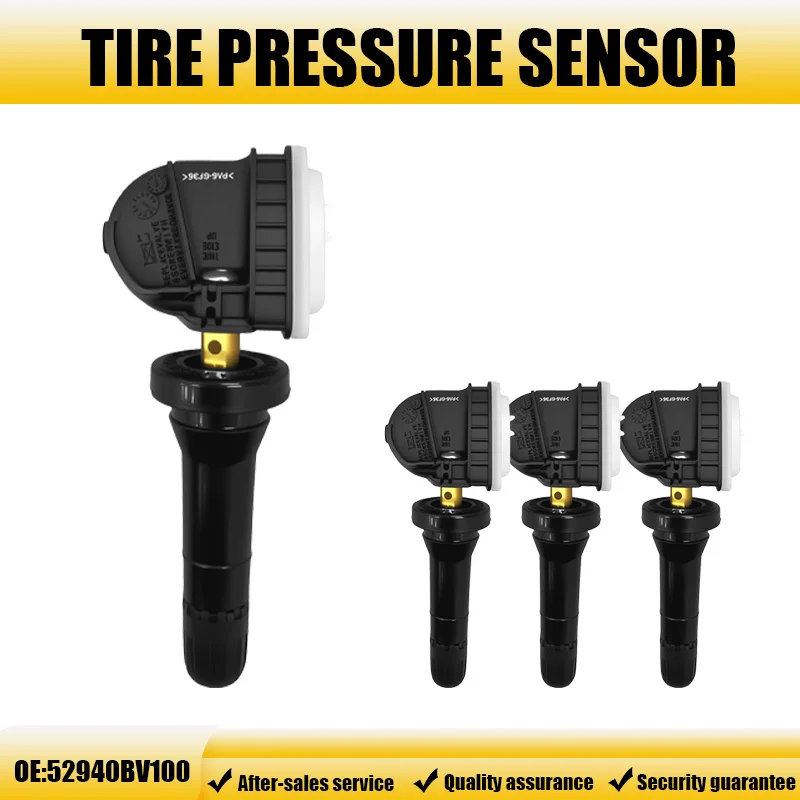 1/4PCS Reifendrucküberwachungssensor TPMS 52940BV100 für KIA Sportage EV6 Hyundai Tucson Creta kompatibel mit 52940-BV100
