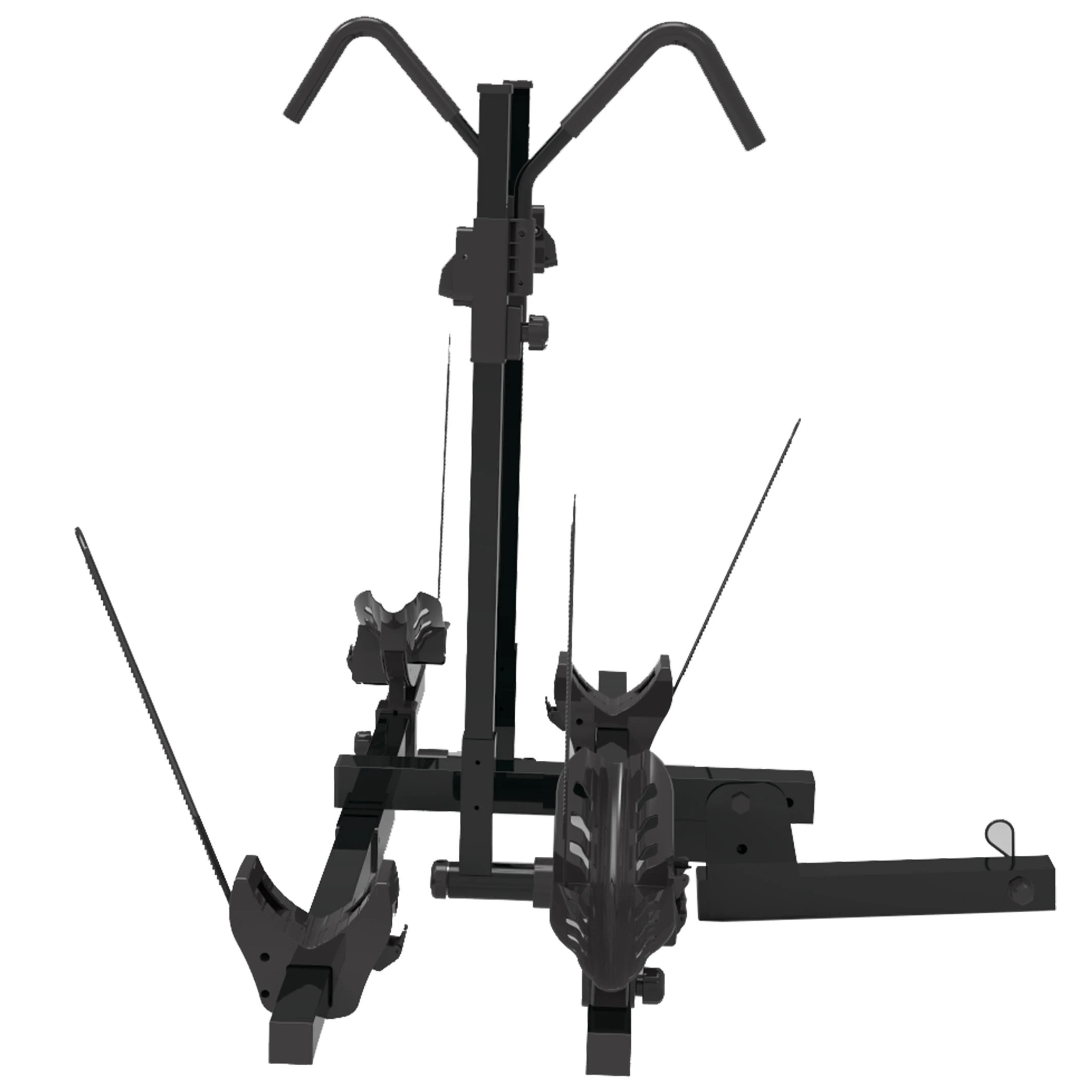 

Hitch Bike Rack Locking Feature Easy Assembly With 2'' Hitch Receiver Foldable 4-Bike Hitch Carrier Rack For Car Bike Carrier