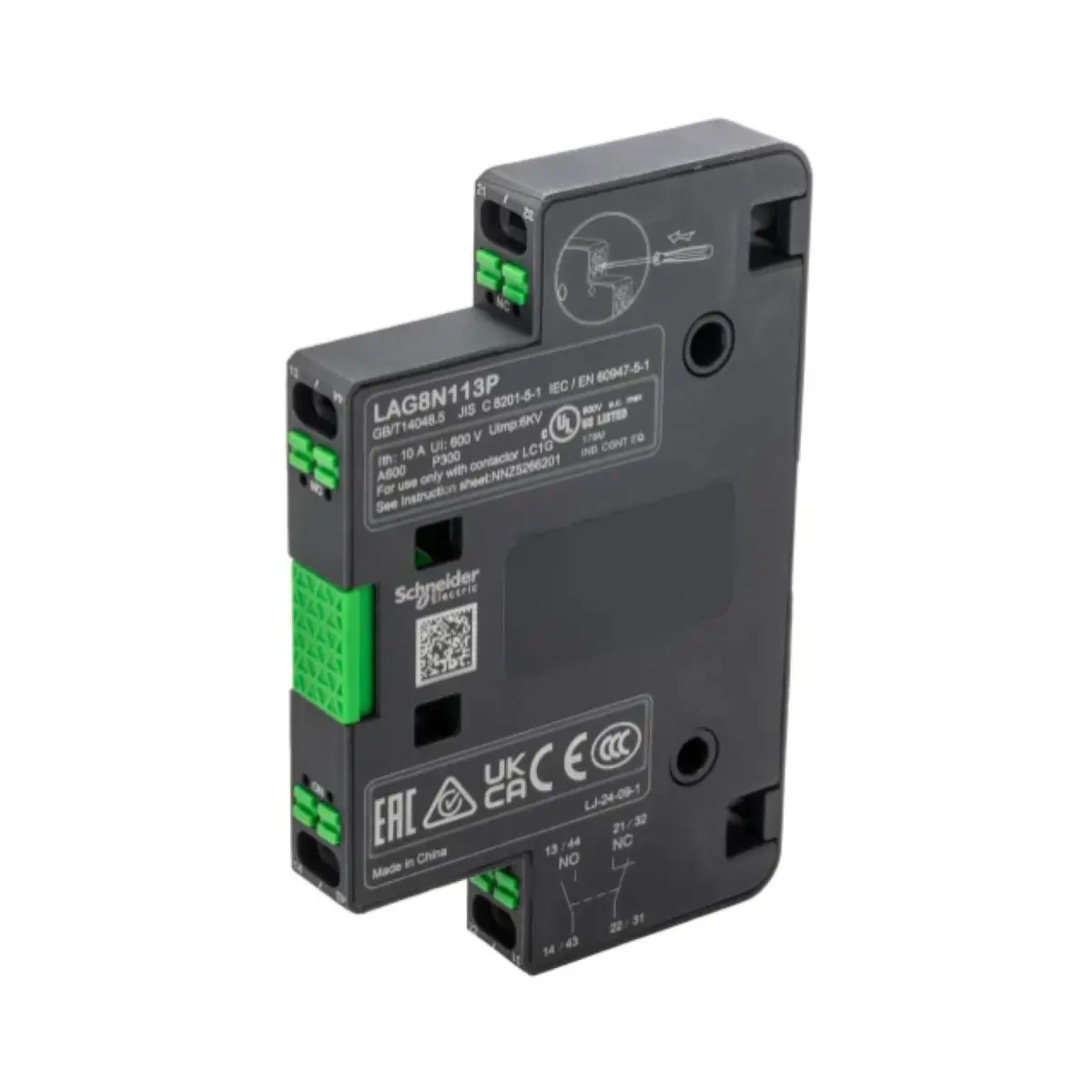 LAG8N113P Auxiliary contact block