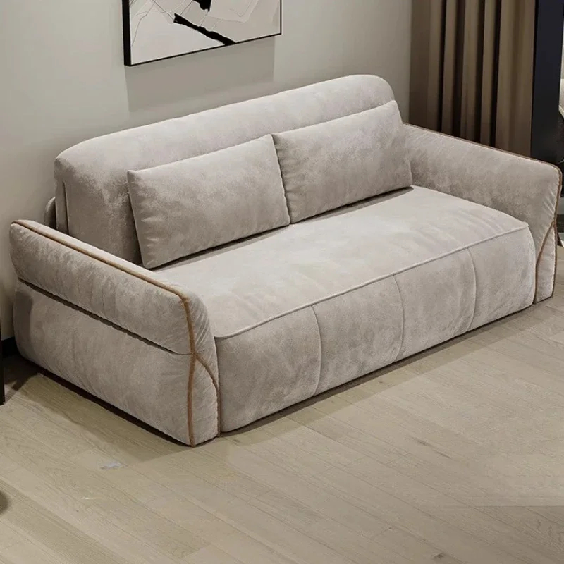 

Minimalist Italian Sofa Retractable Replica Elegant Beds Corner Sofa Nordic Style Comfortable Reception Muebles Trendy Furniture