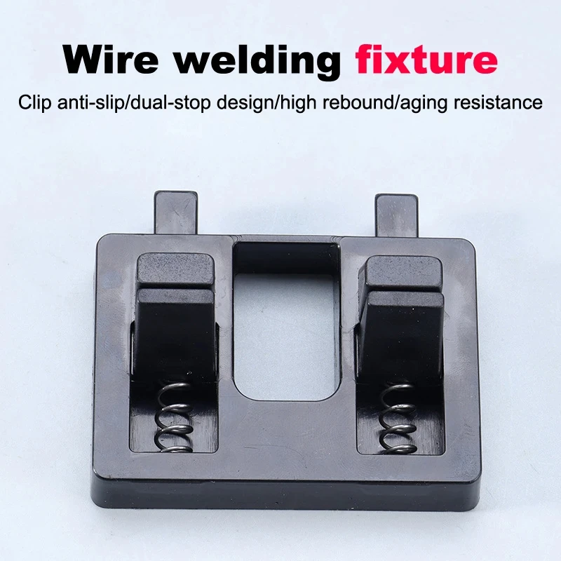 Electric Wire Welding Fixture Holding Power Stabilizing Wire Holder Anti-Slip Dual Clamps Soldering Tool Accessories