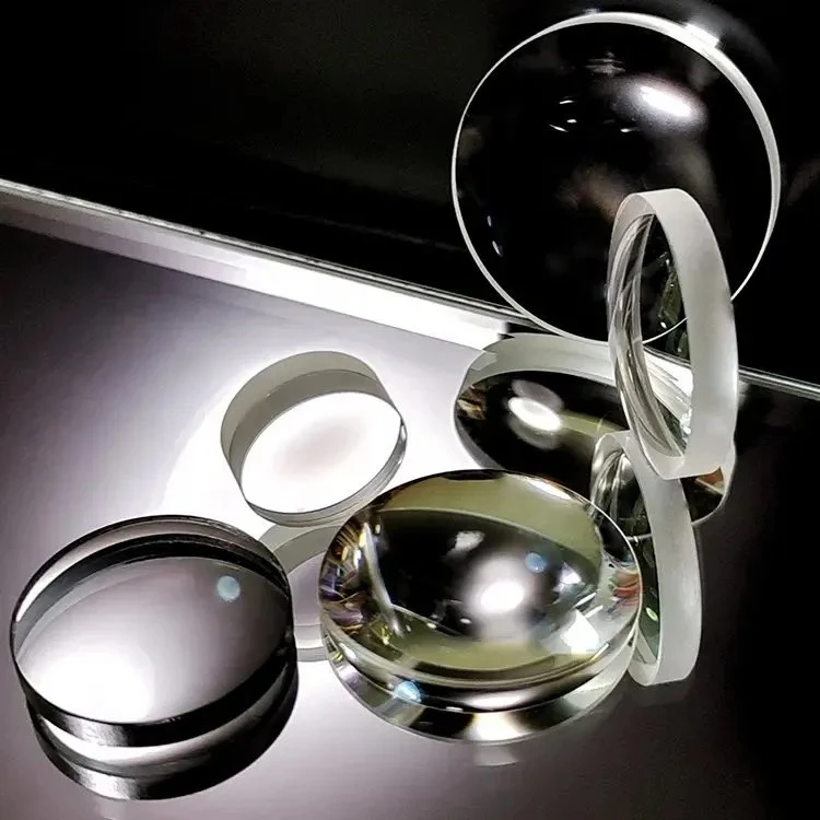 Optical Convex Lens Glued Biconvex Lens Φ60Mm f300Mm Bird Watching Mirror HD Lens Achromatic