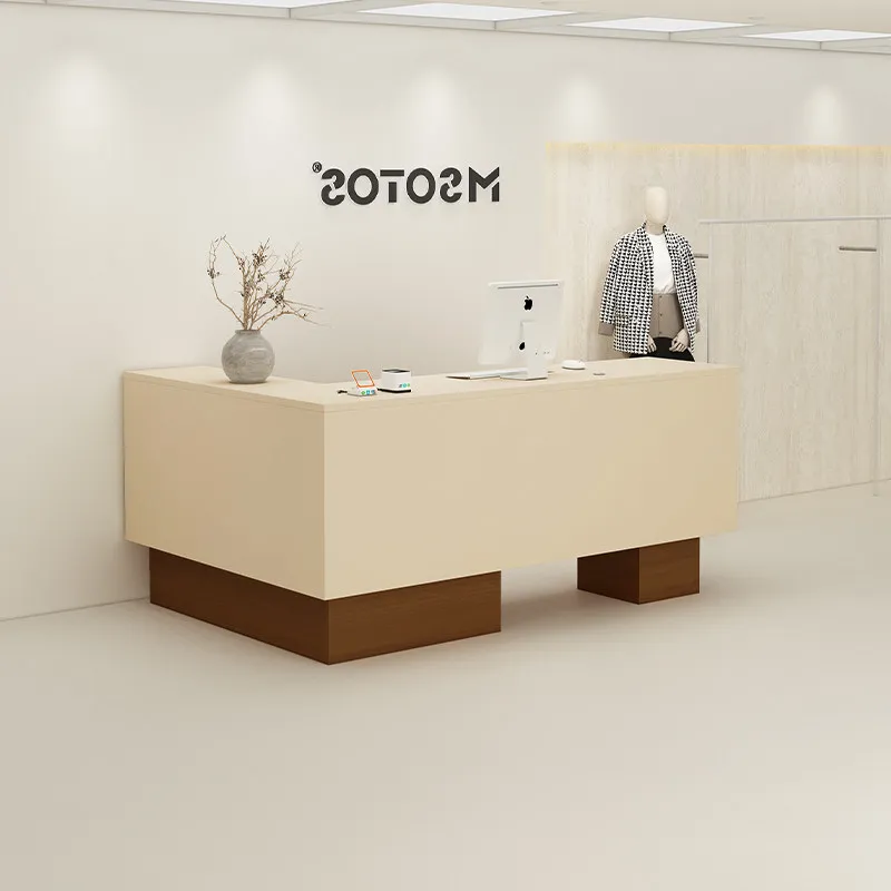 

Industrial Modern Reception Desks Shop Beauty Bar Luxury Hotel Restaurant Reception Desks Company Bureau Commercial Furniture
