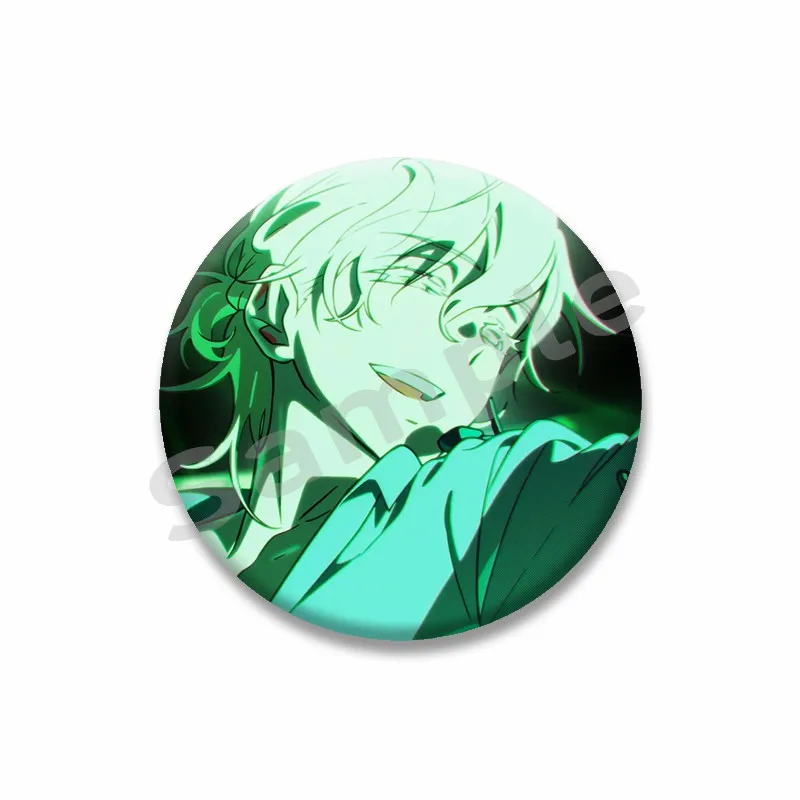 Anime Alien Stage Button Pins, Cartoon Character Gift