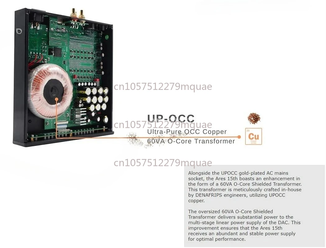 15TH DAC R2R + Architettura DSD, Coaxial x1 OPT x 1, I2S x 1, USB2.0 B, Digital Signal Processing Through FPGA