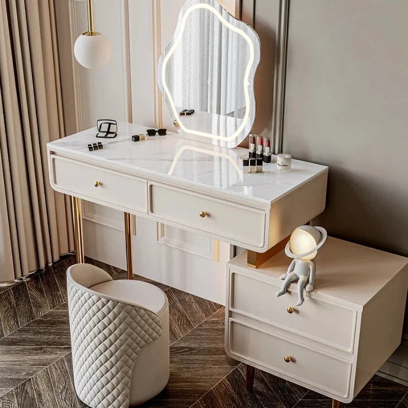 

slate dresser, senior designer bedroom, light luxury, modern makeup table, storage cabinet sol
