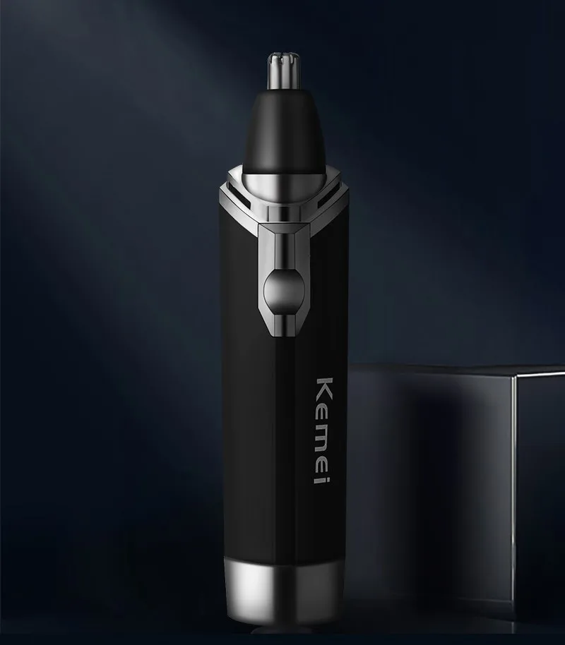 

Триммер для носа Kemei: машинка для стрижки волос в носу, моющийся триммер-бритва, эпилятор для удаления волос в носу