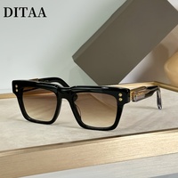 DTS 434 Luxury Designer Women Vintage Sunglasses 2024 Rectangle Acetate Fashion Outdoor Eyewear Shades For Sun Travel