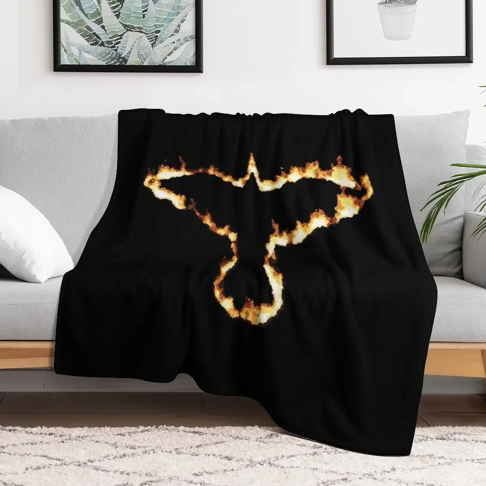 

fire crow Throw Blanket Baby Luxury Brand Thins for winter Blankets Winter beds Beautifuls Blankets