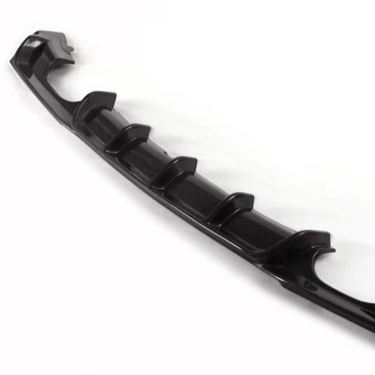 

Suitable for The BMW 3 Series F30 M-TECH sedan features JCSPORTLINE carbon fiber rear diffuser lips with four doors (four exhaus