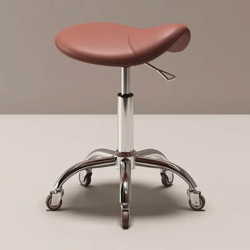 Swivel Chair Wheels Hairdressing Salon Armchairs Hair Stylist Professional Barber Dressing Table Chair Living Room Cadeira Silla