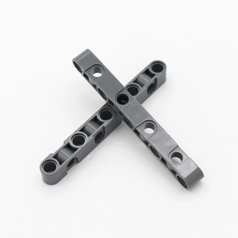 

40pcs High-Tech Part JJ6038 Liftarm Thick 1x9 Right Angle Steering with 9 Hole Building Block Bricks Accessories Technology