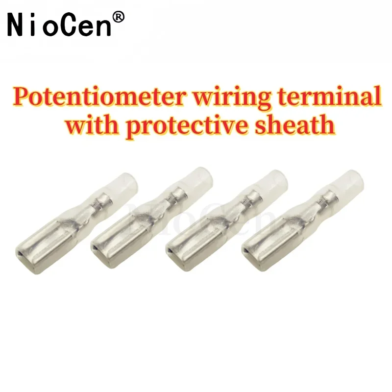 

（50pcs）Potentiometer Wiring Terminal with Sheath WTH118-1A WX110 (010) Potentiometer Wiring Terminal